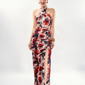 Noir cut- out Dress